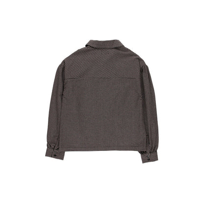 KIT DE COUTURE BLOUSE TOVE BLOUSE MICRO CARREAUX NOIRE