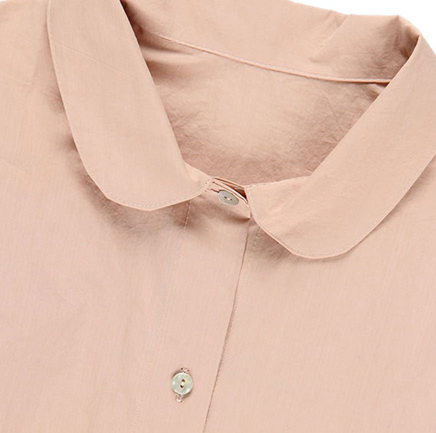 KIT DE COUTURE BLOUSE BLOUSE TOVE ROSE PÂLE