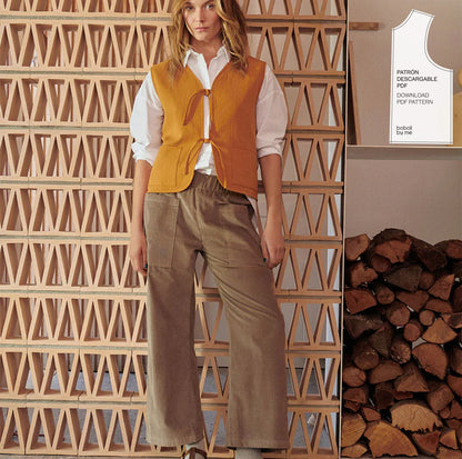PATRON DE COUTURE PDF POUR PANTALON CLARA