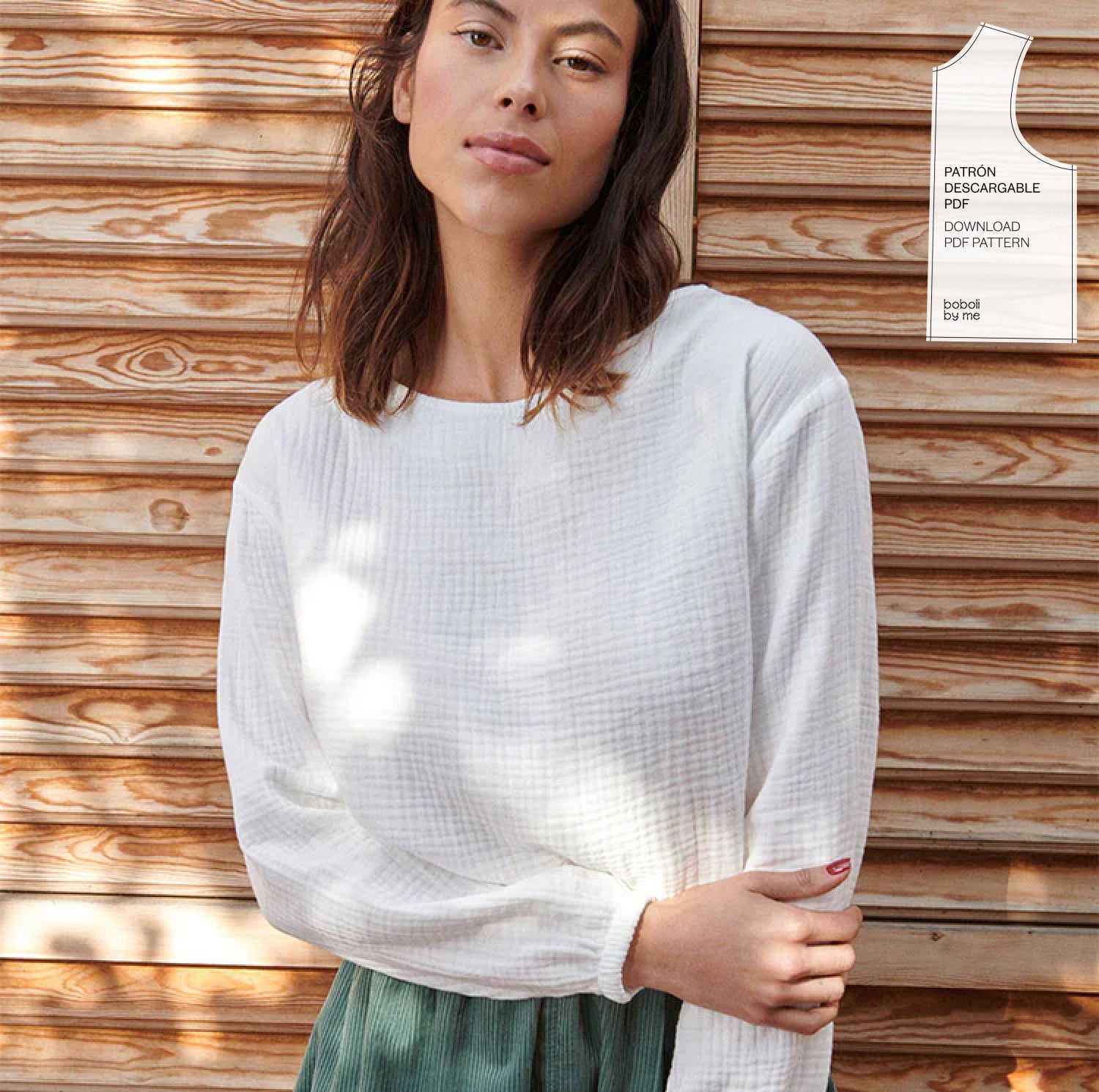 PDF PATRON DE COUTURE BLOUSE EMILIA
