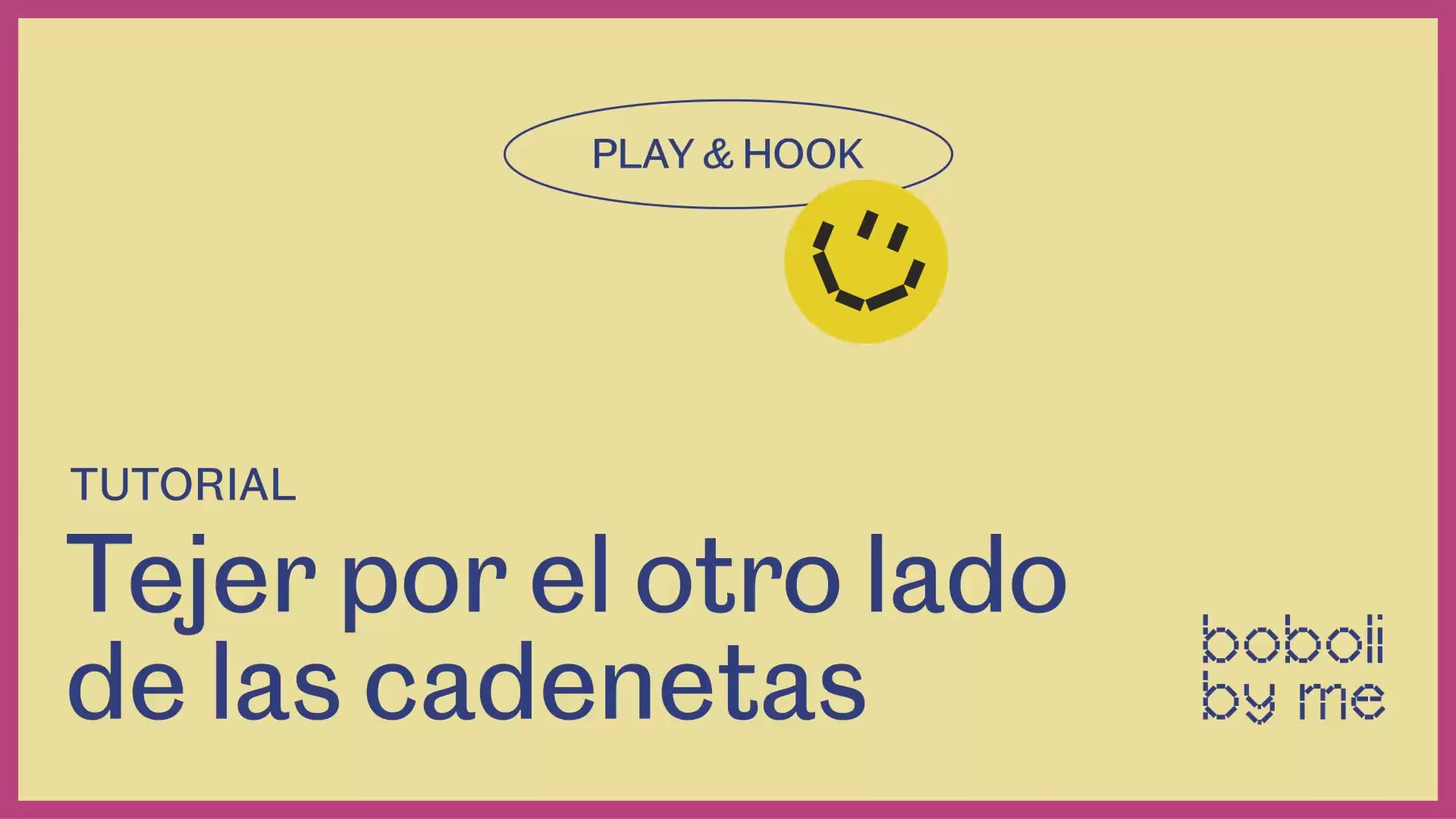 Cargar vídeo: Tutorial Crochet: Tejer por el otro lado de las cadenetas