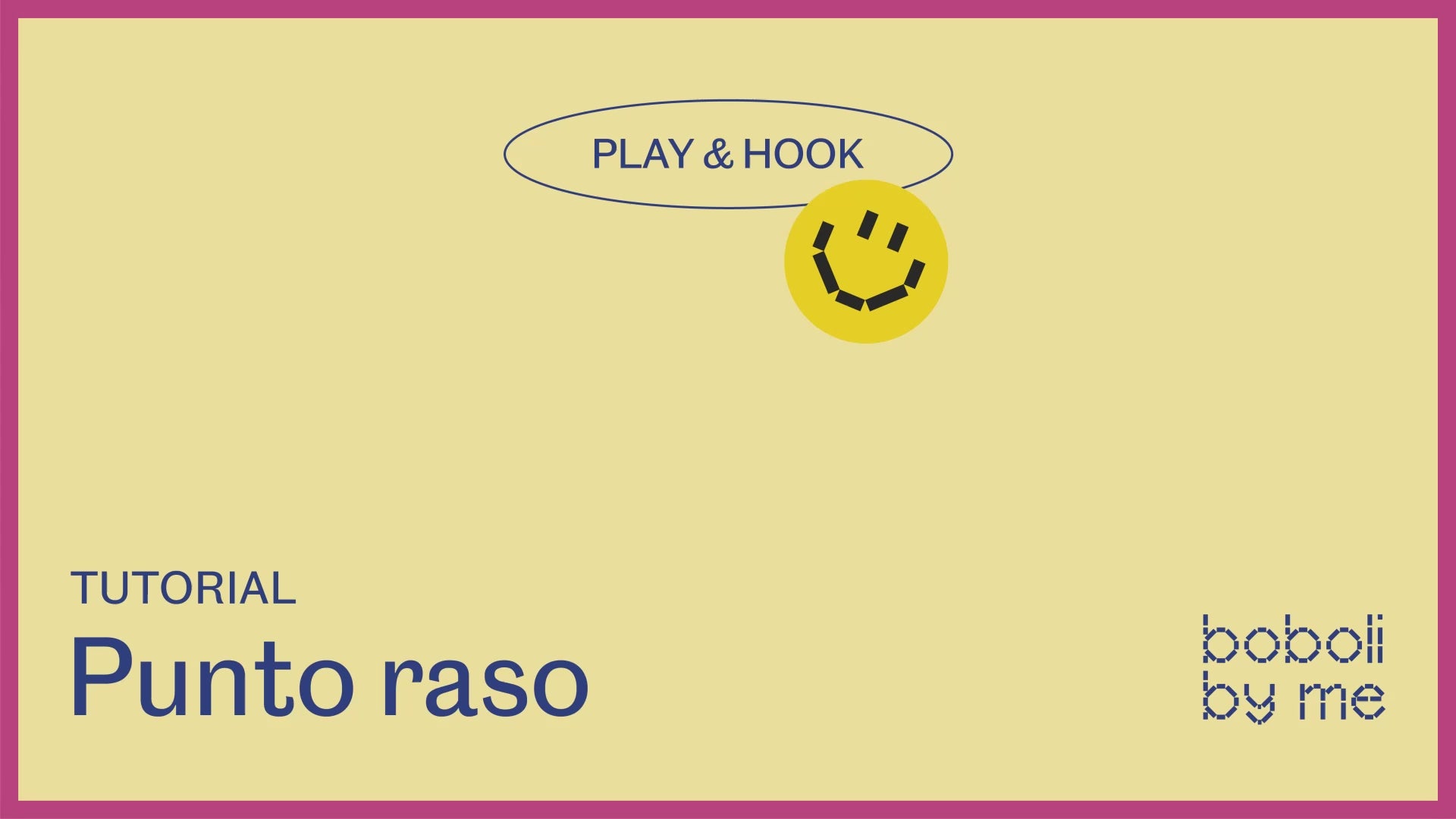 Cargar vídeo: Tutorial Crochet: Punto raso