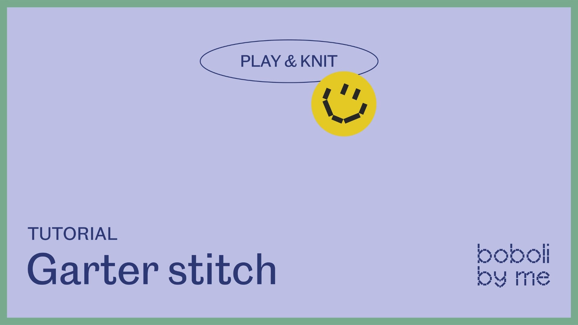 Charger la vidéo: Tutoriel de tricot : Point de mousse