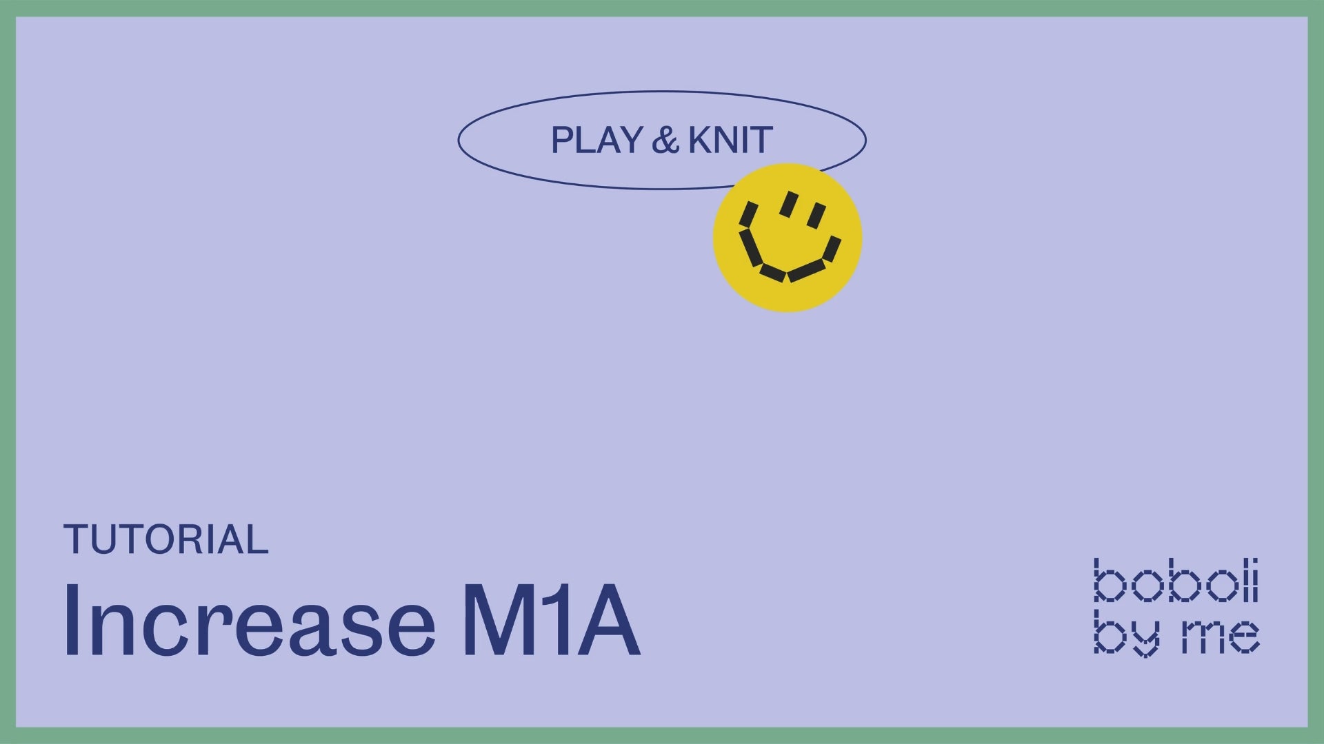 Charger la vidéo: Tutoriel de tricot : Grossissement M1A