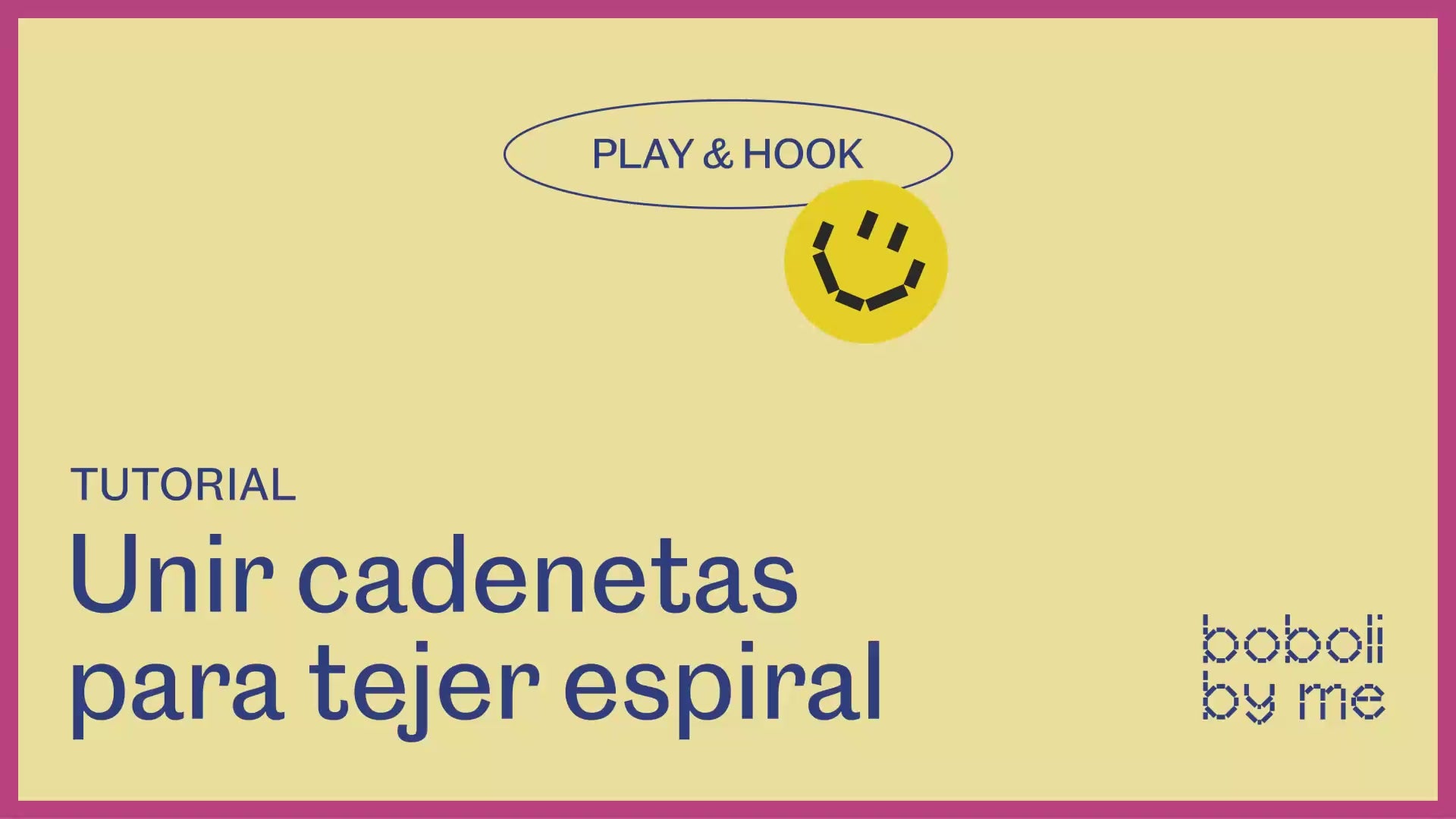 Cargar vídeo: Tutorial Crochet: Unir cadenetas para tejer en espiral