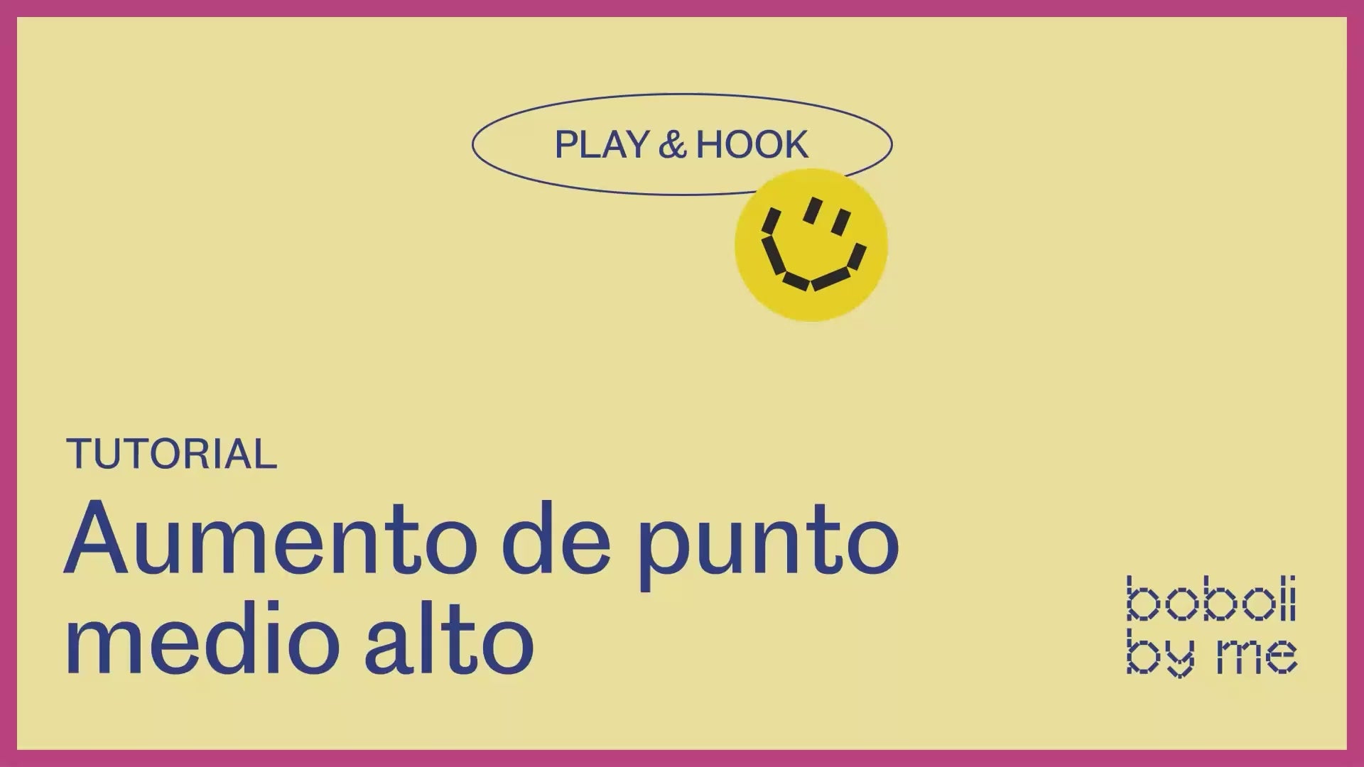 Cargar vídeo: Tutorial Crochet: Aumento de punto medio alto