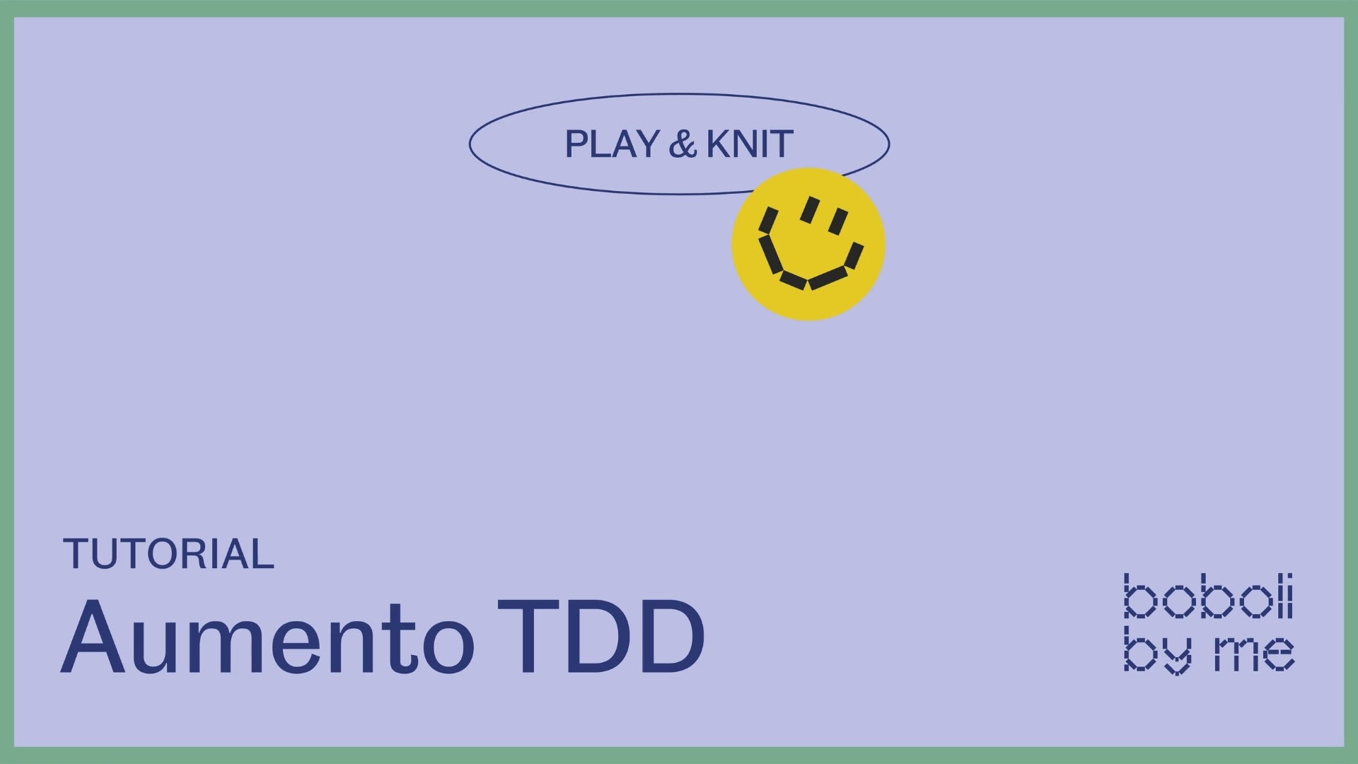 Cargar vídeo: Tutorial tejer: Aumento TDD